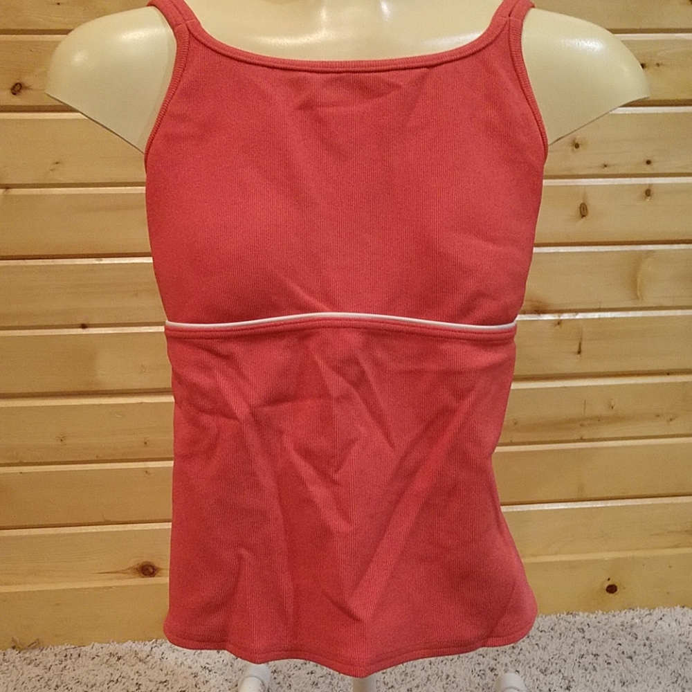 Lands End tankini 6 cross cross no pads included